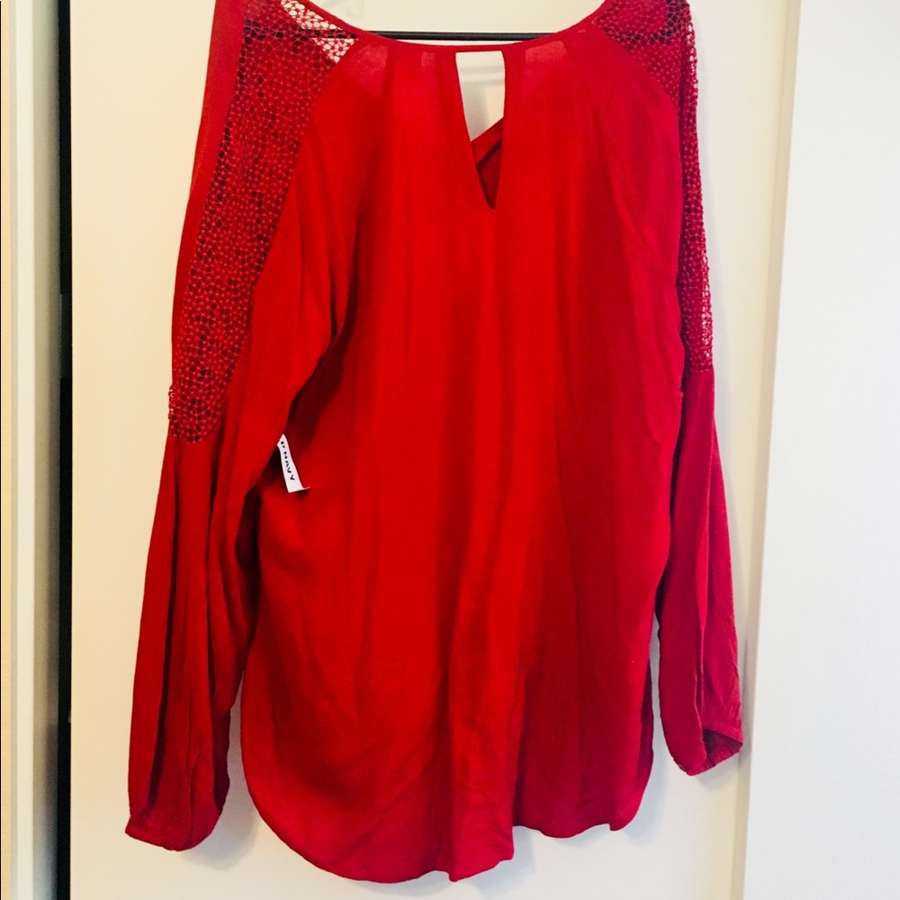 Long sleeve blouse